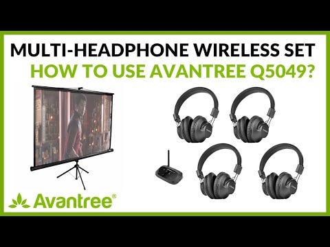 Connect Multiple Wireless Headphones to One Audio Source - How to Use Avantree Q5049