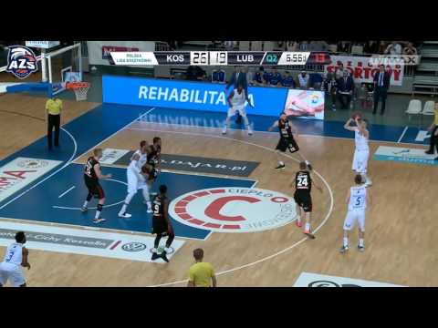 Skrót meczu, AZS Koszalin - TBV Start Lublin 65:79, 04.03.2017