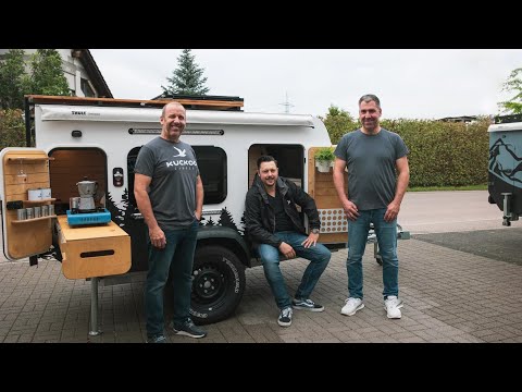 Kleinster Wohnwagen 2022: Kuckoo Camper Bruno 2022. XL Bett. XL Platz. Superleicht. Supergünstig!