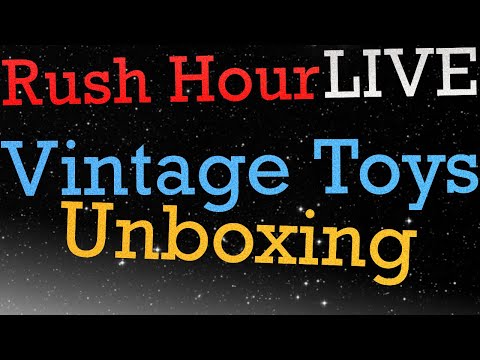 Livestream Unboxing of Vintage Toys Parcel from the US