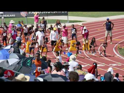 2016 - AAU JUNIOR OLYMPIC CHAMPIONSHIPS - 11 YR GIRLS 100 METER PRELIMS H4