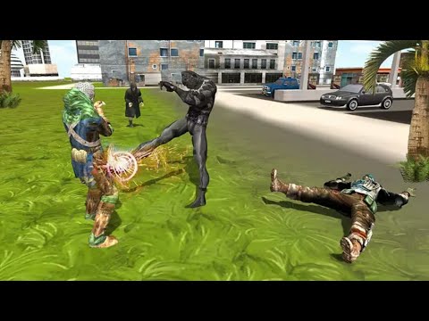 Panther Fantastic Hero City Battle (Confun GameStudio) Marvel Powers And Avengers - Android Gameplay