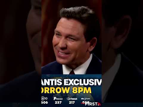 Piers Morgan Asks DeSantis If He's Running For President