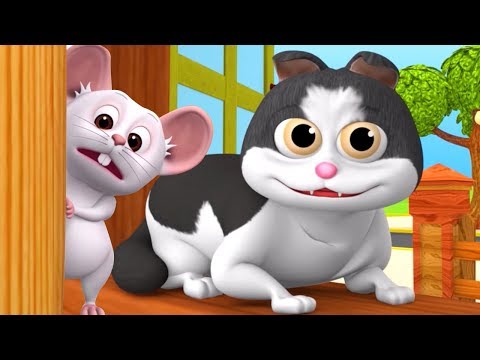 Meow Meow Billi Karti | Kids Poems In Hindi | Hindi Balgeet | म्याऊँ म्याऊँ | Super Kids Network