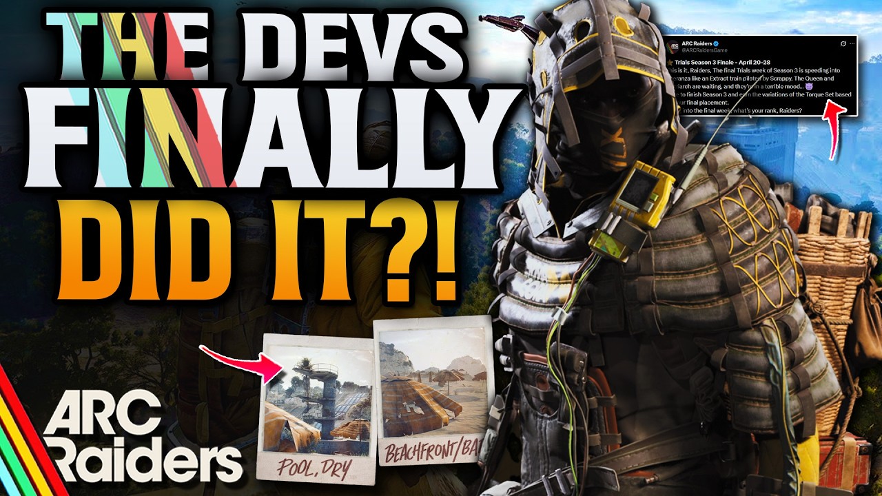 ARC Raiders The Devs Finally Did It & New Weekly Trials!