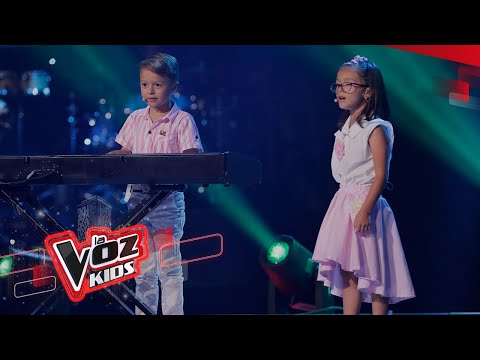 Victoria y Jacobo cantan ‘Un año’ | La Voz Kids Colombia 2022