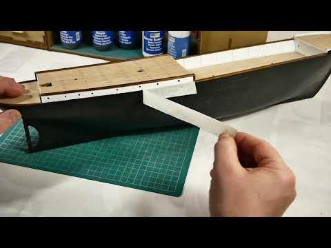 CASCO 024- Como pintar el casco. ENDURANCE - Modelismo Naval - Artesanía