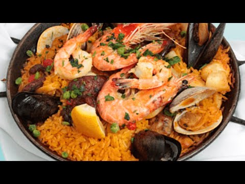 Homemade Seafood Paella Recipe - Authentic Spanish Dish |@MULTIRECIPIESANDCOOKERIES | YOU EVER EAT