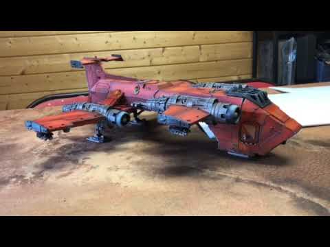 Blood Angels Thunderhawk transporter, necrons, terrain and more! Channel update