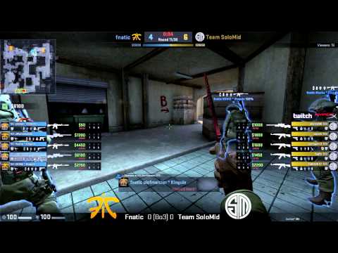 PGL CCS Group Stage - Fnatic vs TSM (Dust2 Match 1)