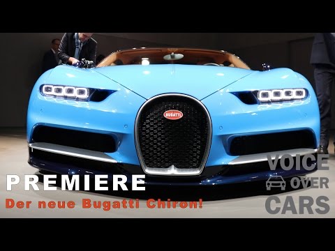 Premiere und erste Fakten: Bugatti Chiron 2016