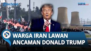 Ribuan Warga Iran Membentuk Rantai Manusia Lawan Ancaman Presiden Donald Trump