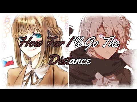 Nightcore ~ How Far I'll Go The Distance