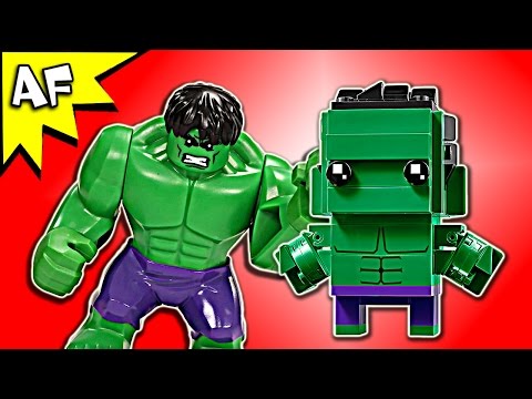 Vidéo LEGO BrickHeadz 41592 : Hulk