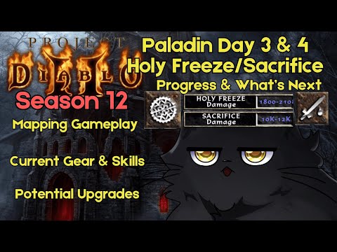 Project Diablo 2 S12 - Paladin Day 3 & 4 Build Status