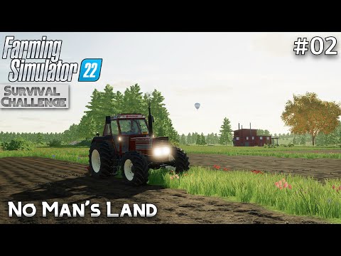 Creating 2 New Fields with Fiatagri 180 #02 🔹️No Man's Land🔹️Farming Simulator 22🔹️Timelapse