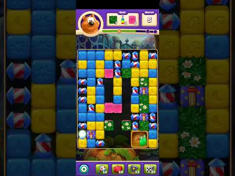 Toonblast Level 8586. Super Hard. No Boosters.