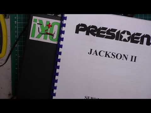 President Jackson II classic AM/FM service alignment, CE MultiNorm CB radio