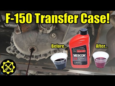 Ford F150 Transfer Case Fluid Change!