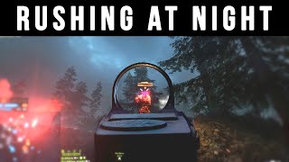RUSH AT NIGHT | FULL ROUND ON ZAVOD: GRAVEYARD SHIFT - Battlefield 4