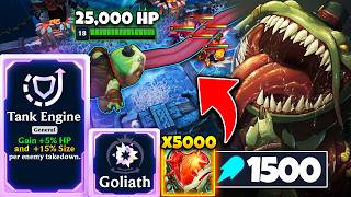 Tank Engine Goliath Kench God Roll: GLOBAL Q ONE-SHOT IN FOUNTAIN