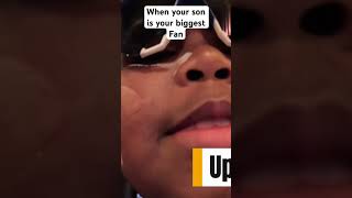 When your son is your biggest fan! #support #love #son #cruiselife #eliteparty #elite #vlog