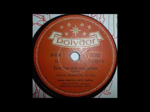 Mona Baptiste & Bully Buhlan  -  Eine Frau muß man küssen  1956