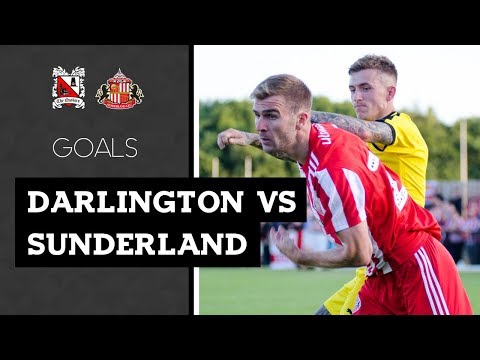 Goals: Darlington v Sunderland