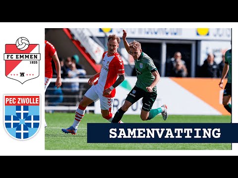 Samenvatting FC Emmen - PEC Zwolle | Oefenwedstrijd