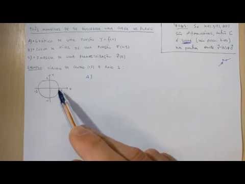 Cálculo III - 2.1 - Curvas Parametrizadas - Teoria