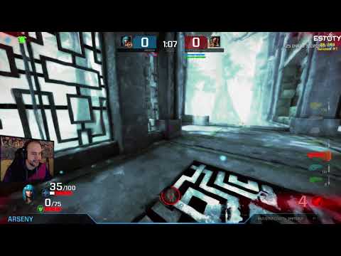 Arseny vs Prox1m0 EDL T7 Round 1 part 1 Quake Champions