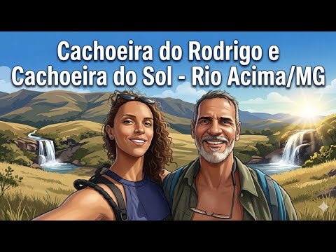CACHOEIRA DO RODRIGO + CACHOEIRA DO SOL/ LUA/ ESTRELA - Rio Acima, Minas Gerais