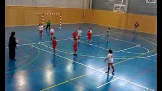 preview picture of video 'futbito 7 años aoiz berriozar 12 1 13 1ª parte'