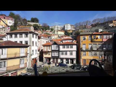 Passeio de ônibus pelo Porto (2) (Rua Nova da Alfândega)