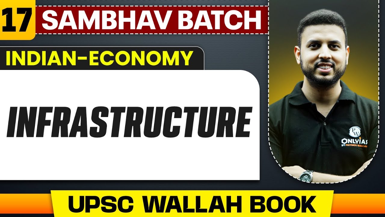 Infrastructure Full Chapter | Indian Economy - Chapter 17 | UPSC Preparation