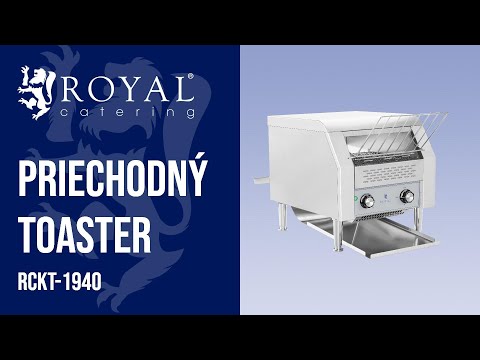 Video - Priechodný toaster - 2.200 wattov - 7 úrovní - 3 režimy