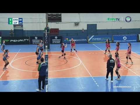 PARANAENSE SUB-14 FEMININO 2024 - ACEL/CHOPINZINHO x SÃO JOSÉ DOS PINHAIS/AIEL (SEM NARRAÇÃO)