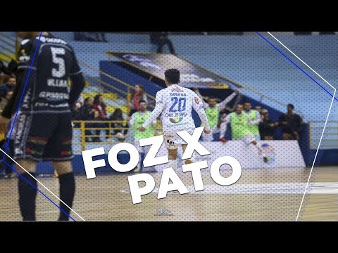 FOZ CATARATAS 4 x 4 PATO FUTSAL - GOLS - SÉRIE OURO 2018