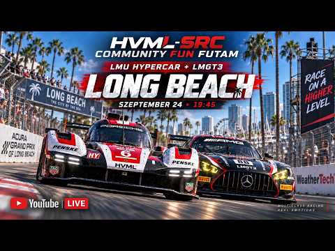 Hungarian Virtual Motorsport League -Sim Racing Company | Fun Race | Long Beach