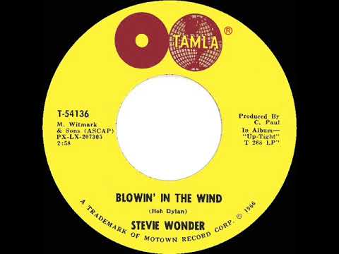 1966 HITS ARCHIVE: Blowin’  In The Wind - Stevie Wonder (with Clarence Paul) (mono)