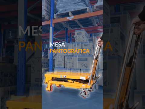 Mesa Pantográfica 150Kg com Rodas de Poliuretano MMP MENEGOTTI-40810103 - Vídeo