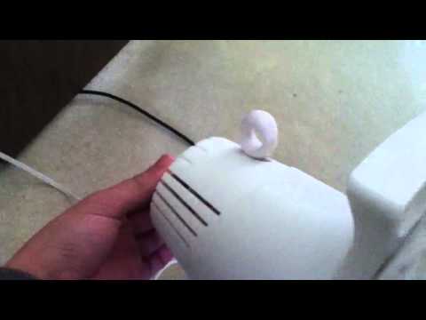 12" Duracraft Oscillating Table Fan Model DFT-218W