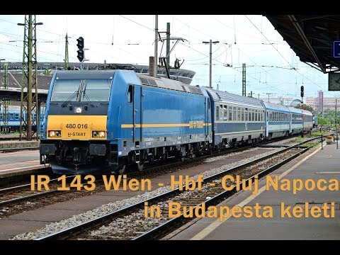 IR 143 Wien - Hbf - Cluj Napoca arriving in Budapest Keleti  [July 13, 2019]