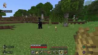 初めてのマインクラフト！！初見プレイで何もわかりませんｗ