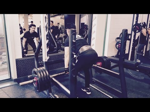 Heavy back workout