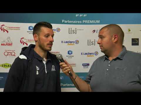 BELFORT ANDREZIEUX 2017 2018 ITW 2 SEPTEMBRE 2017