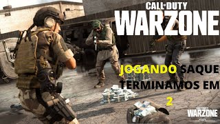 [EQUIPE TERMINOU EM SEGUNDO LUGAR NO SAQUE] - CALL OF DUTY WARZONE