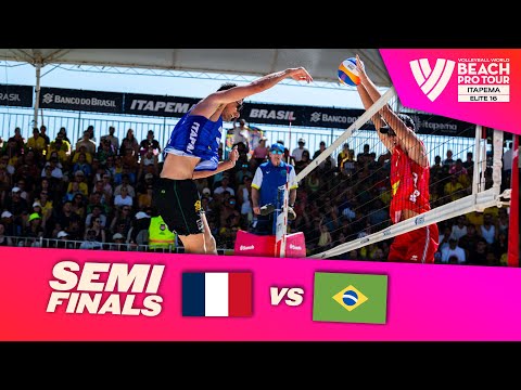 Chouikh/Gardoque vs. Andre/Renato - Semi Final Highlights | Itapema 2025 #BeachProTour