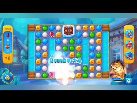 Fishdom 2022, no Boosters,  10128  level  -  прохождение без бустеров,  10128  уровень.