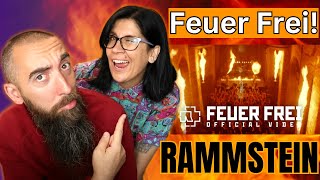 Rammstein - Feuer Frei! (REACTION) with my wife